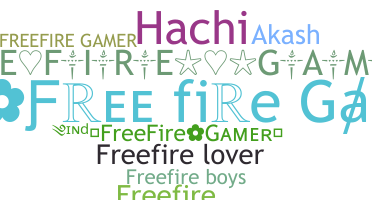 Surnom - Freefiregamer