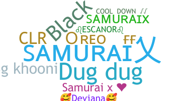 Surnom - SamuraiX