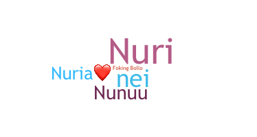 Surnom - nuria