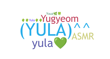 Surnom - Yula