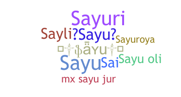 Surnom - Sayu