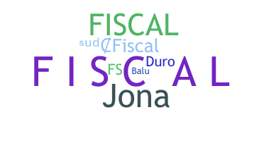 Surnom - Fiscal
