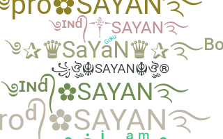 Surnom - Sayan