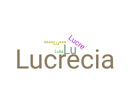 Surnom - Lucrecia