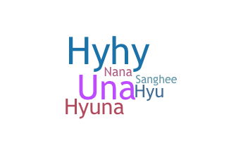 Surnom - Hyuna