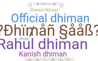 Surnom - Dhiman