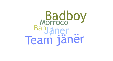 Surnom - Janer