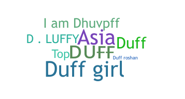 Surnom - Duff