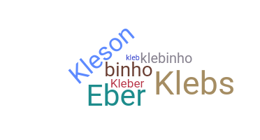 Surnom - Kleber