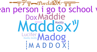 Surnom - Maddox