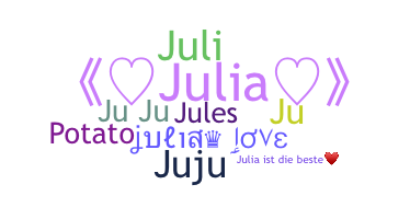 Surnom - Julia