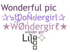 Surnom - wondergirl