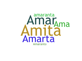 Surnom - Amaranta
