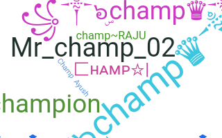 Surnom - Champ