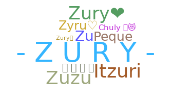 Surnom - Zury