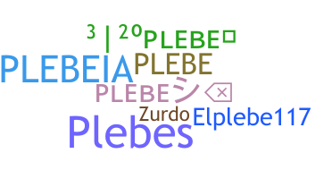 Surnom - Plebe