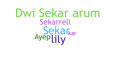 Surnom - Sekar