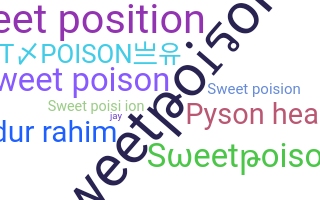 Surnom - sweetpoison