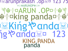Surnom - KingPanda