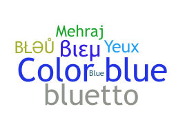 Surnom - Bleu