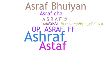 Surnom - Asraf