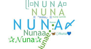 Surnom - Nuna