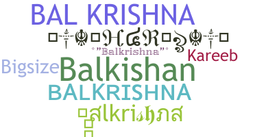 Surnom - Balkrishna