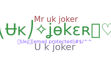 Surnom - UKjoker