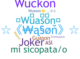 Surnom - WUASON