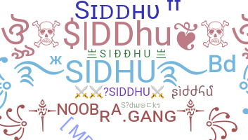 Surnom - Siddhu