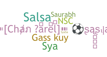 Surnom - Sasya