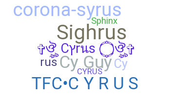 Surnom - Cyrus