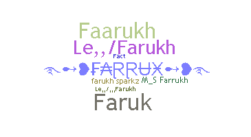 Surnom - Farrukh