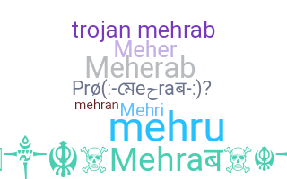 Surnom - Mehrab