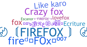 Surnom - Firefox