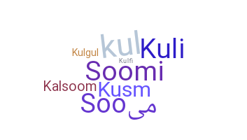 Surnom - Kulsoom