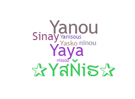Surnom - Yanis