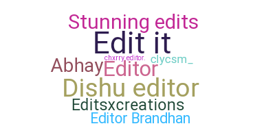 Surnom - Editors