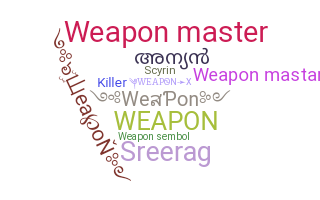 Surnom - Weapon