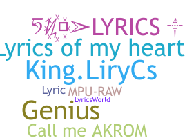 Surnom - Lyrics