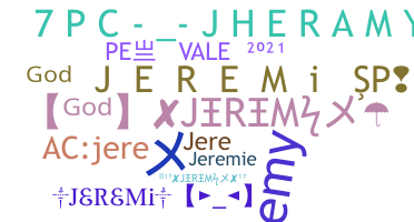 Surnom - Jeremi