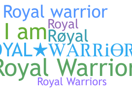 Surnom - royalwarrior