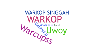 Surnom - warkop