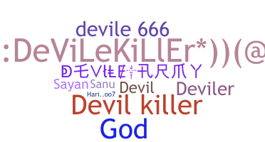Surnom - Devile