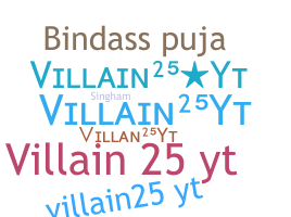 Surnom - Villain25yt