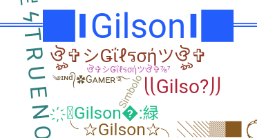 Surnom - Gilson