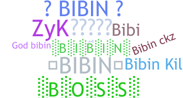Surnom - Bibin