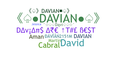 Surnom - Davian