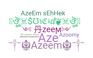 Surnom - Azeem