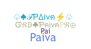 Surnom - Paiva